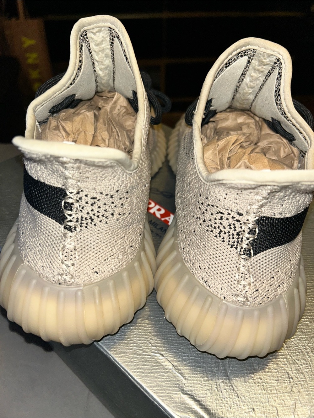 #Exclusive #Yeezy #350 #Slate #Size 10 1/2 #NoBox #Storage - Picture 4 of 10